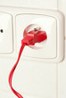 Steckdose mit Eurostecker