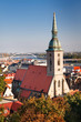 Bratislava Cityscape & St. Martin's Cathedral, Slovakia Bratislava Cityscape & St. Martin's Cathedral, Slovakia