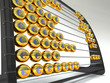 abacus with euros close