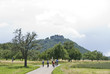 sommerliche Radtour an der Teck-Burg