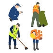 Professions - Men at Work Set