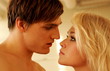 Couple face to face