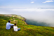 Father and son on Signal Hill
