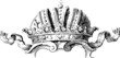 Details der Fotografie Alte Krone Ornament