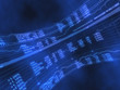 World Currencies in Blue Vortex