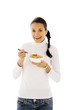 eating cornflakes