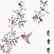 Bambus bamboo Vogel Bambus bamboo Vogel