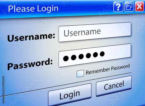Illustration: Computer Web Signin User Security Computer Web Signin User Security
