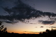 Sonnenuntergang in der Toscana