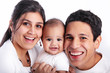 Photo: Happy couple with baby Happy couple with baby