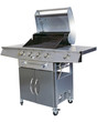 Cut-out barbecue on white background