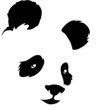 Vector: Design of a panda Design of a panda