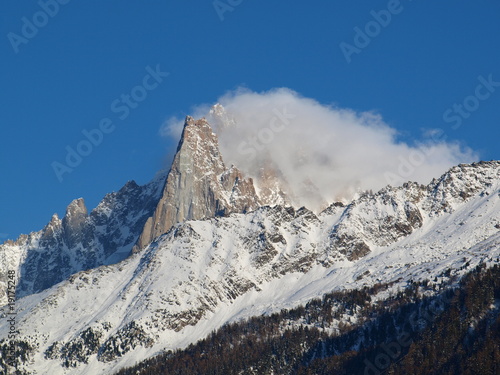 Bergwelt nahe Montblanc
