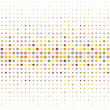 Multicolored dot background