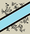 Floral banner