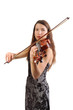 Beautiful violinist