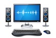 Realistic Desktop Computer
