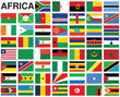 african flags