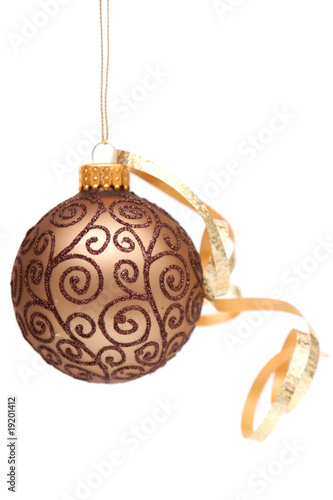 brown christmas bauble from maxfx royalty free stock brown christmas bauble from maxfx royalty free stock