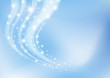 Sterne am Tag blau