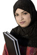 Photo: Muslim teenage student Muslim teenage student