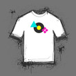 Blank t-shirt templete