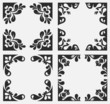 Floral banners