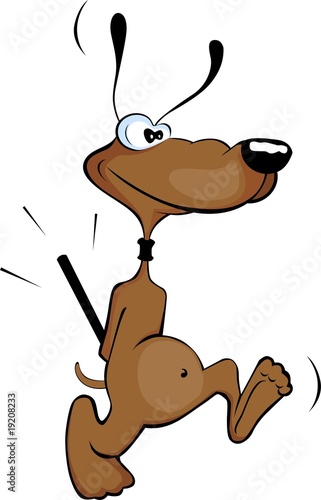 Illustration: Illustration of brown colour dog Illustration of brown colour dog
