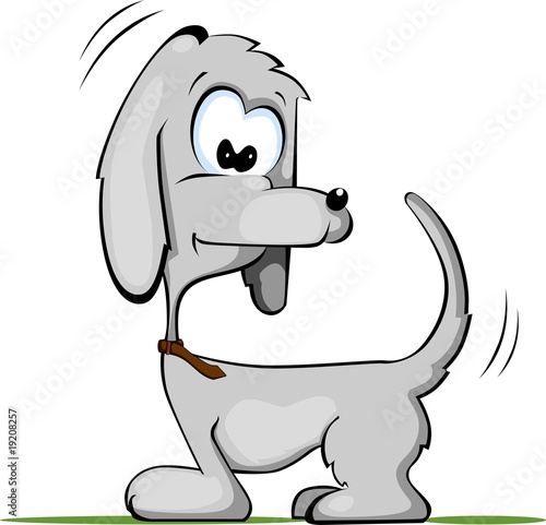 Illustration: Illustration of comic dog Illustration of comic dog