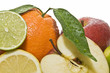 Primer plano de frutas frescasfres Primer plano de frutas frescasfres