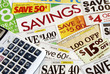 Calculate how much we save by clipping coupons