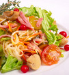 Fresh salad with vegetables Fresh salad with vegetables