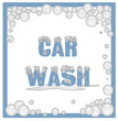 soapy car wash sign