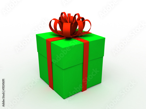Illustration: Gift box. Gift box.
