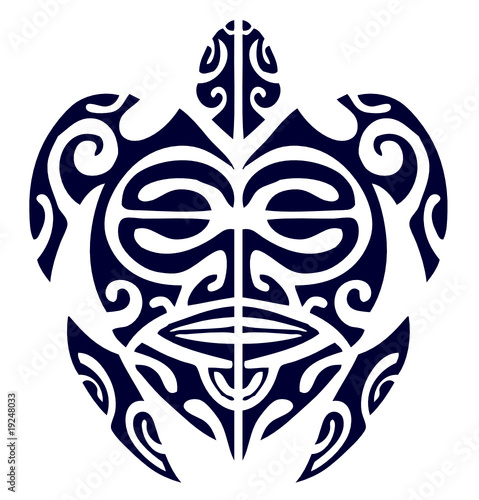 Tatuaggi on Tartaruga Maori 2 Di Frigororso  File Vettoriale Royalty Free