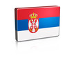 3D Serbia Banner Flag