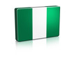 3D Nigeria Banner Flag