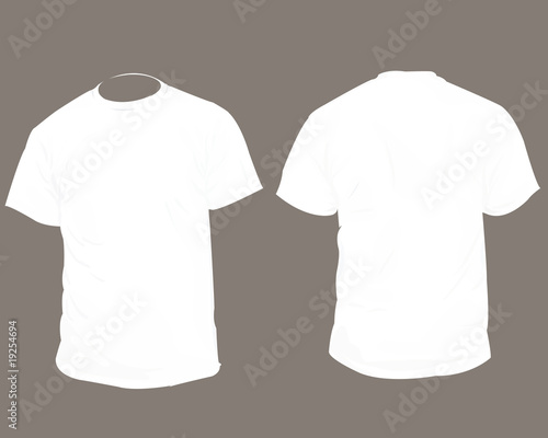 blank white t shirt back. White Blank T Shirt