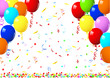 Vector illustration of a shiny balloons Vector illustration of a shiny balloons