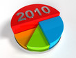 3d Circular diagram colorful 2010