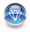 Diamond glossy icon Diamond glossy icon