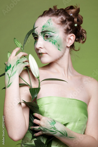 beautiful elven girl