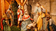 Christmas Nativity Scene: Jesus, Mary, Joseph & Three Wise Men
