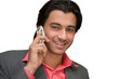 Photo: Young Boy Talking on Cell Phone Young Boy Talking on Cell Phone