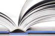 open book and pen open book and pen