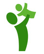 person with child