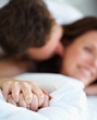 Intimate couple in bed - Orgasm!!
