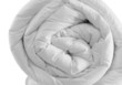 White duvet. Isolated