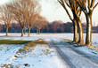Winter, Landschaft, Eisglätte