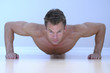 Man doing pushup